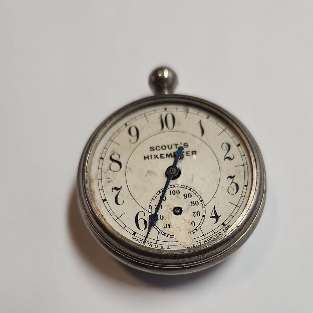 Antique Scouts Hikemeter *DAMAGED* For Parts And Repair